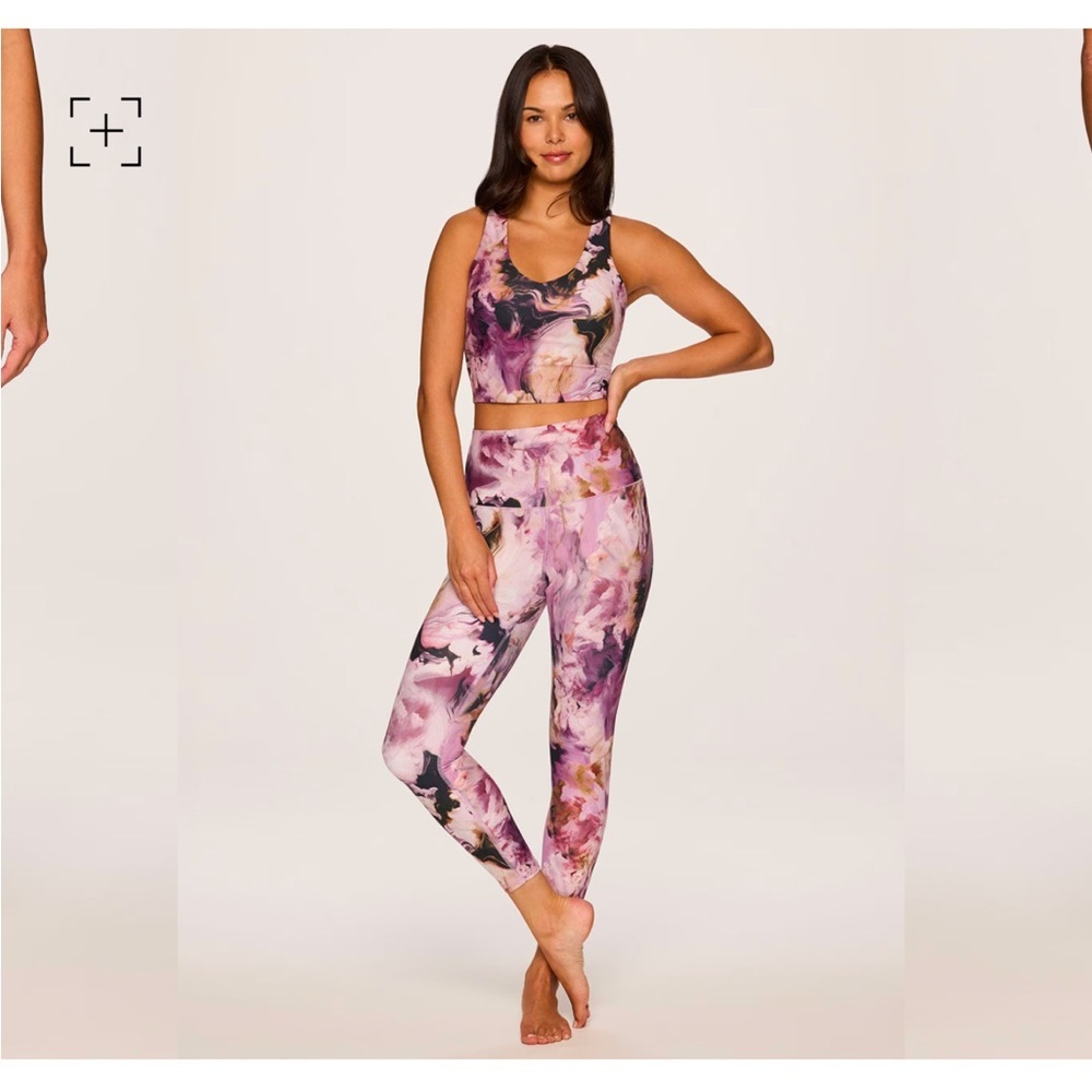 NWT RBX purple tank and leggings 2 Piece Set size S